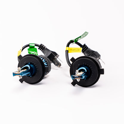 Faros LED H4 para Automóvil – Bombillas LED Súper Brillantes para Coche H1 H3 H7 H11 9005 9006 HB3 HB4 12000LM 12V Lámparas con Diodos