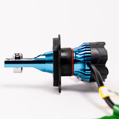 Faros LED H4 para Automóvil – Bombillas LED Súper Brillantes para Coche H1 H3 H7 H11 9005 9006 HB3 HB4 12000LM 12V Lámparas con Diodos